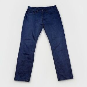 Levi's 541 Athletic Taper Jeans Mens 33x32 Gray Dark Wash Stretch 18181-0005